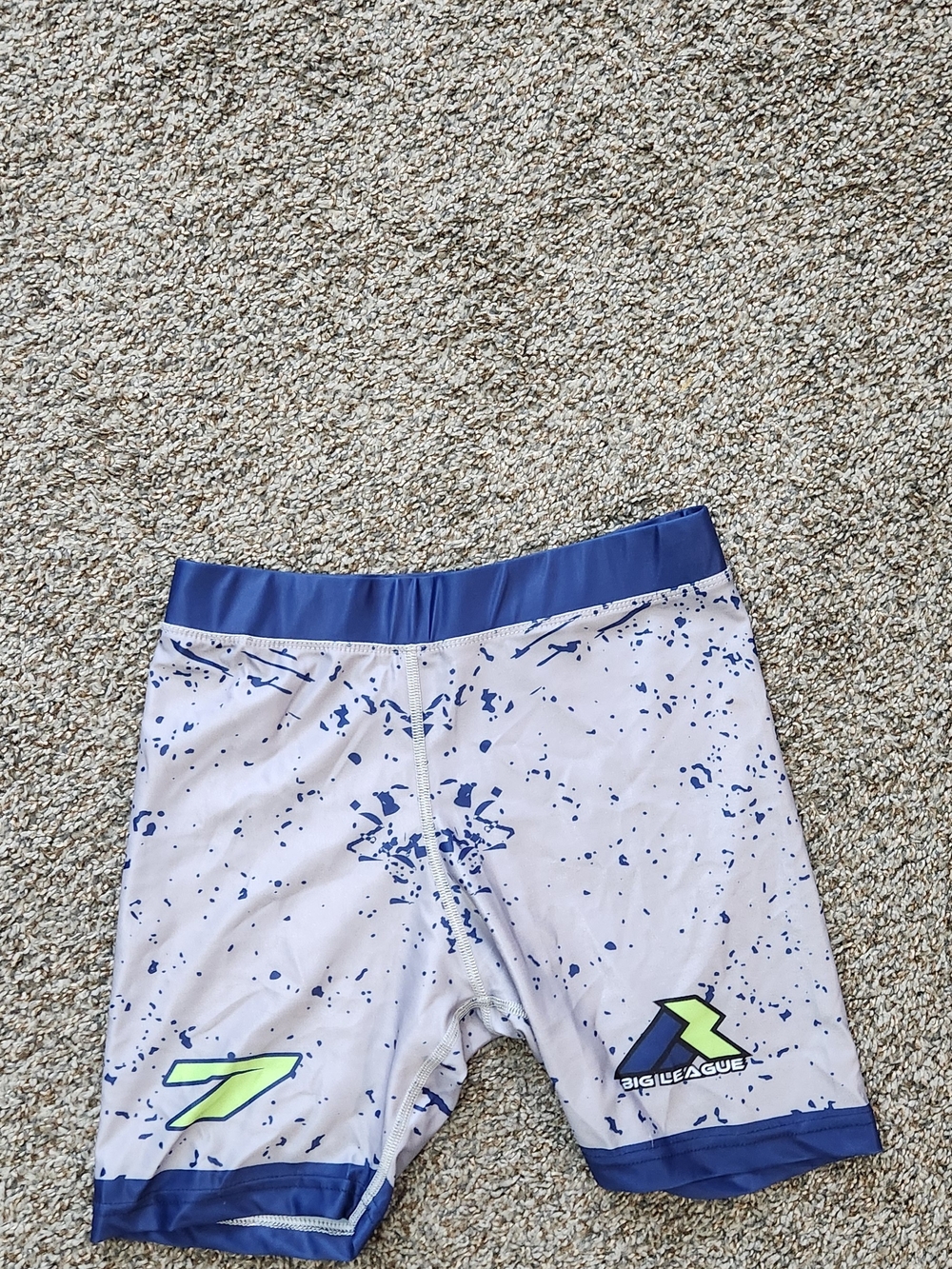 Blue Athletic Bottoms - Medium